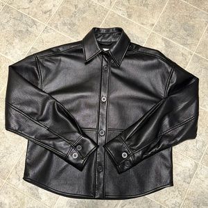 Cropped Babaton Pelli Jacket/Top